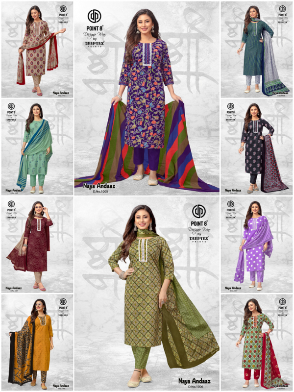 Deeptex Naya Andaaz Vol-10 – Kurti Pant With Dupatta